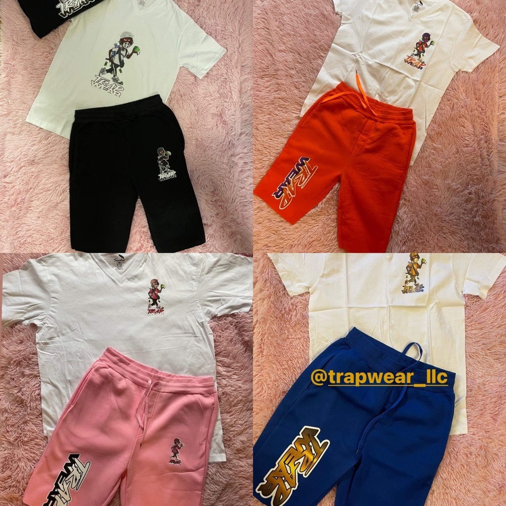 All TrapWear Men Sets Available In All Colors
